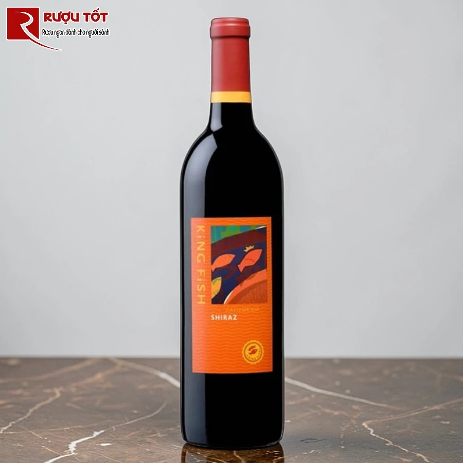 ruou king fish shiraz 13,5% 750ml nhap khau my