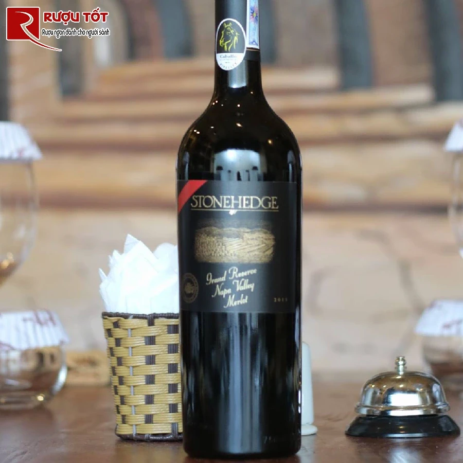 ruou stonehedge grand reserve merlot