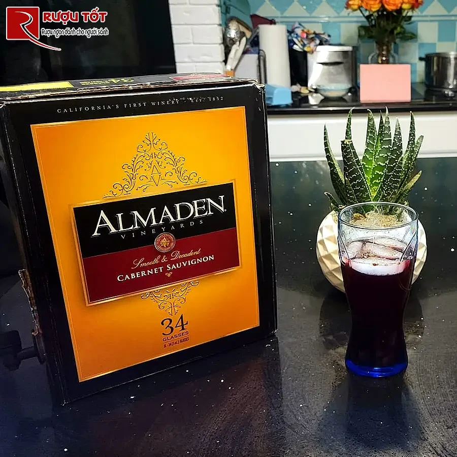 ruou vang almaden cabernet sauvignon 3l