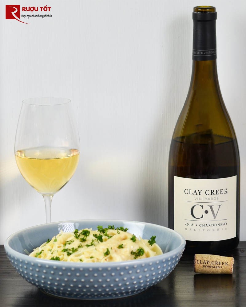 Ruou vang Clay Creek CV California Chardonnay