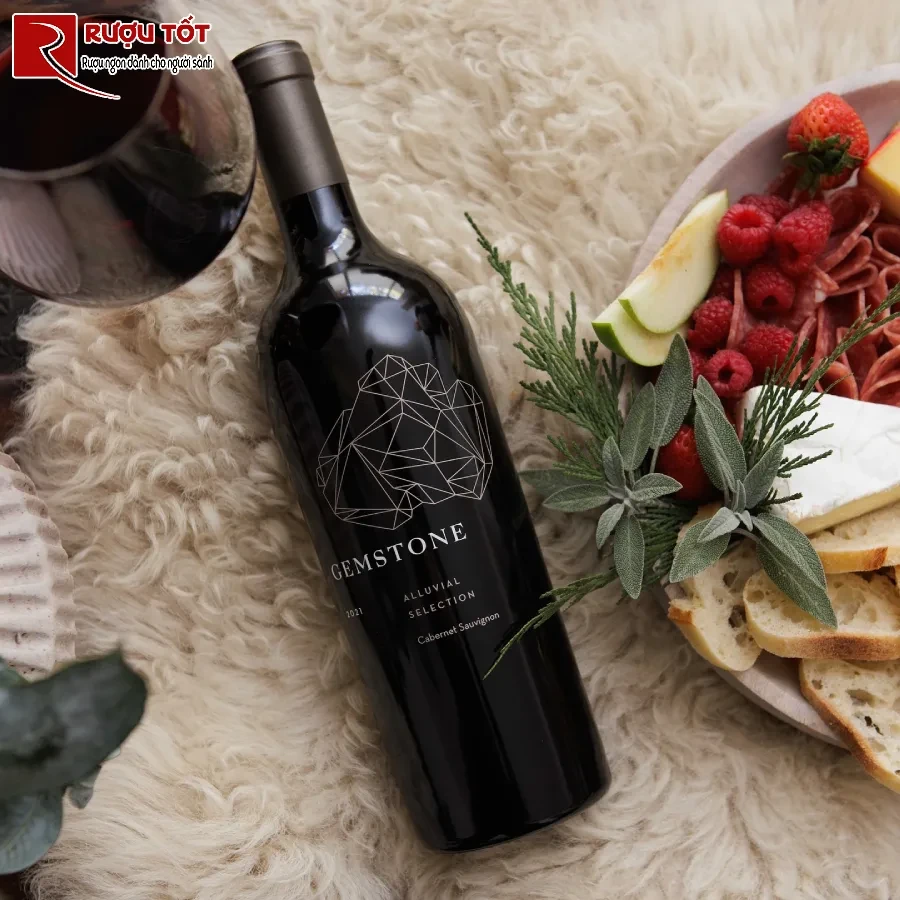 ruou vang gemstone heritage selection cabernet sauvignon 15,4% 750ml