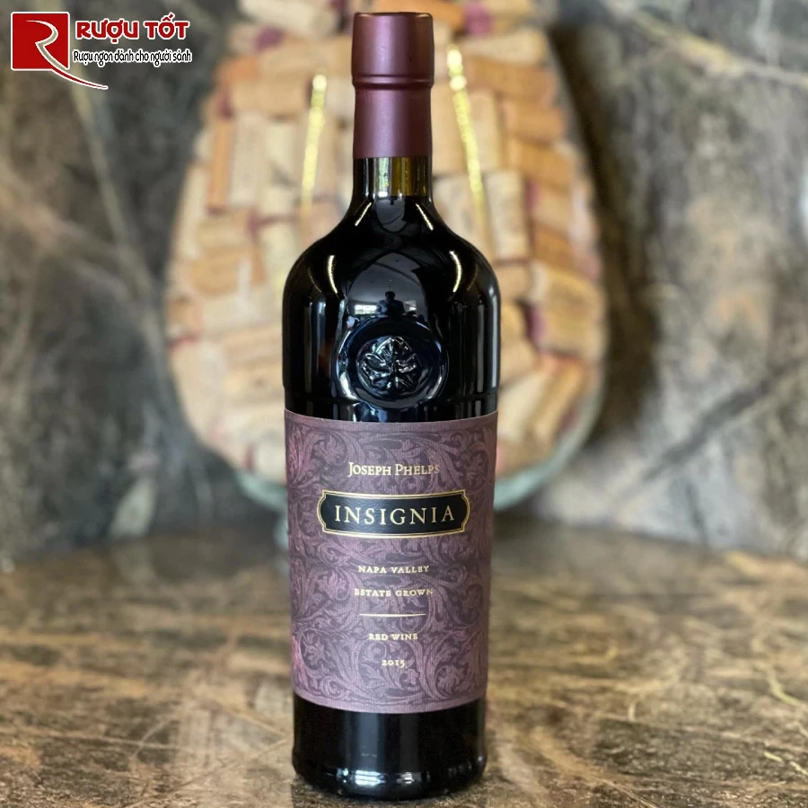 ruou vang insignia joseph phelps napa valley red wine 13% 750ml