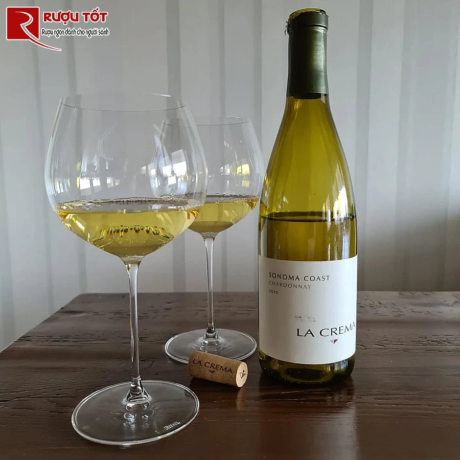 ruou vang la crema sonoma coast chardonnay