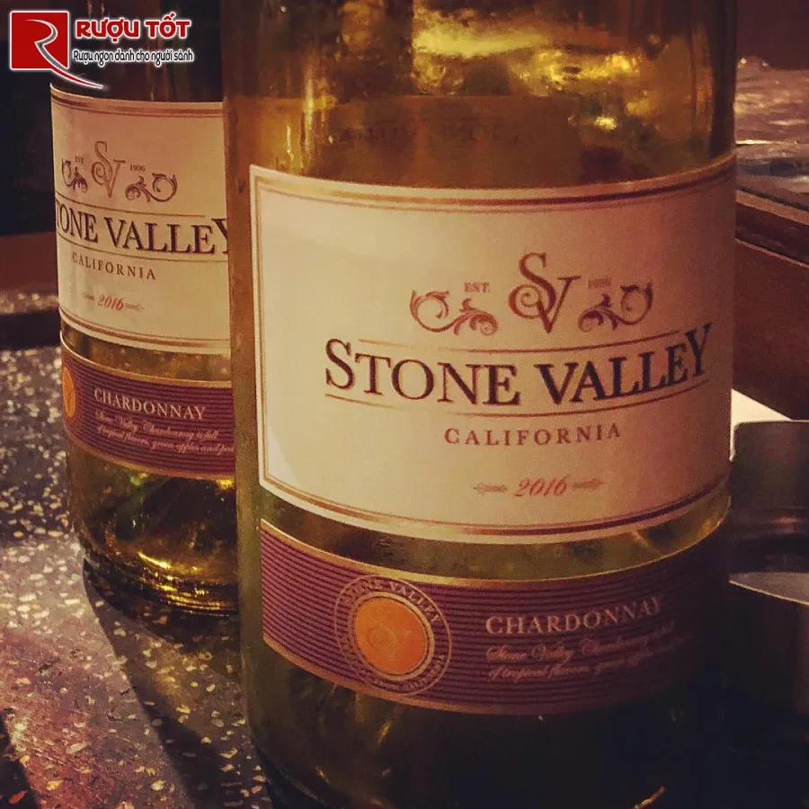 ruou vang my stone valley chardonnay