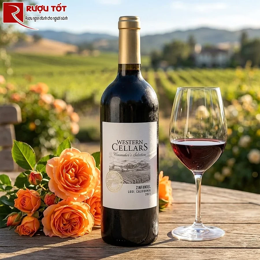 Rượu vang Western Cellars Zinfandel Lodi Valley