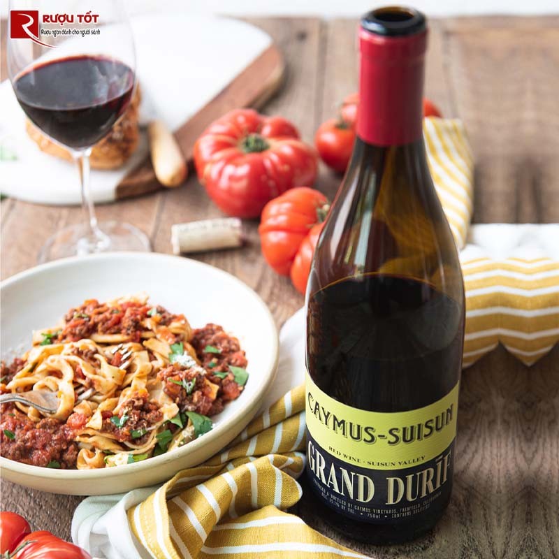 Vang đỏ Caymus Suisun Grand Durif