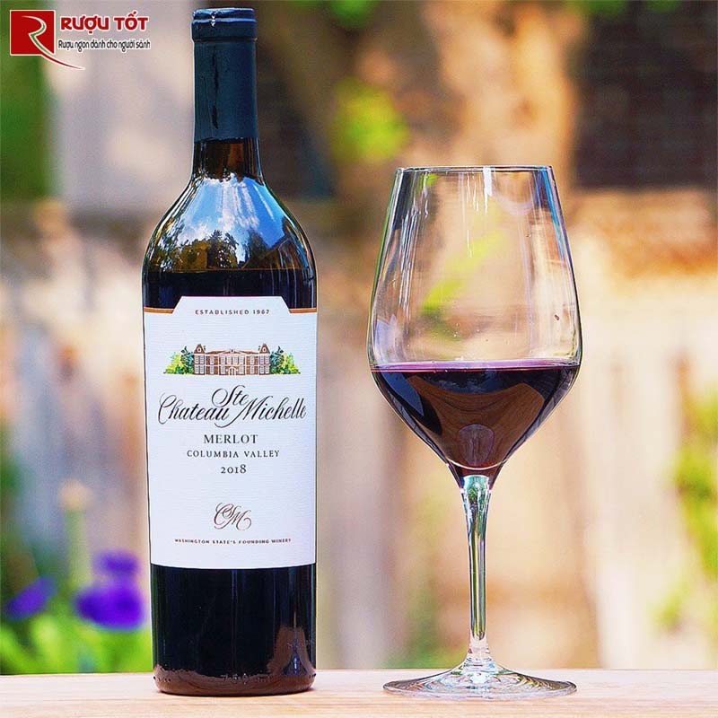 Vang đỏ Chateau Ste Michelle Merlot