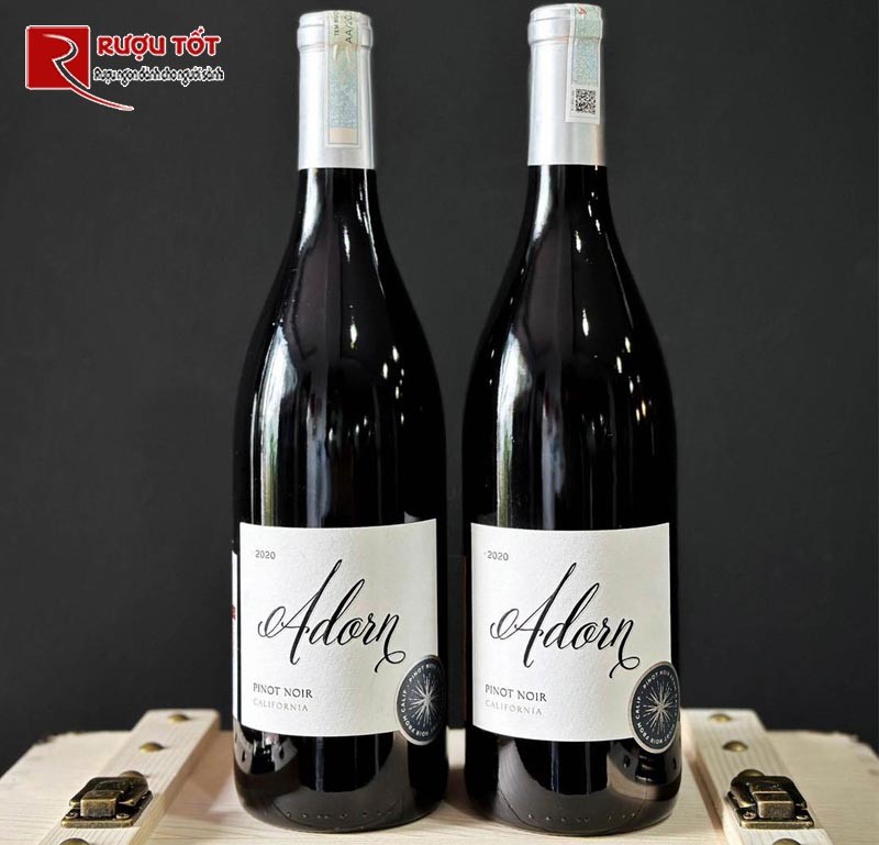 Vang Mĩ Adorn Pinot Noir California
