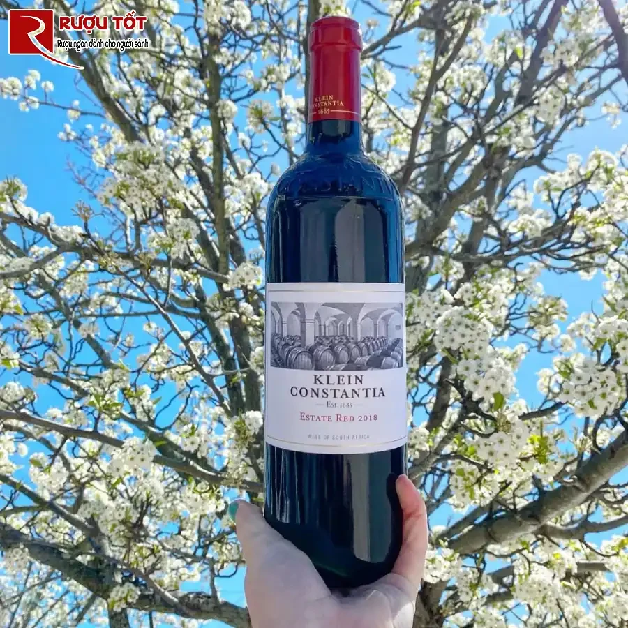ruou klein constantia estate red nam phi chat luong cao