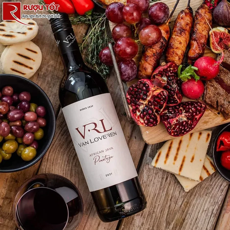 Rượu Van Loveren African Java Pinotage