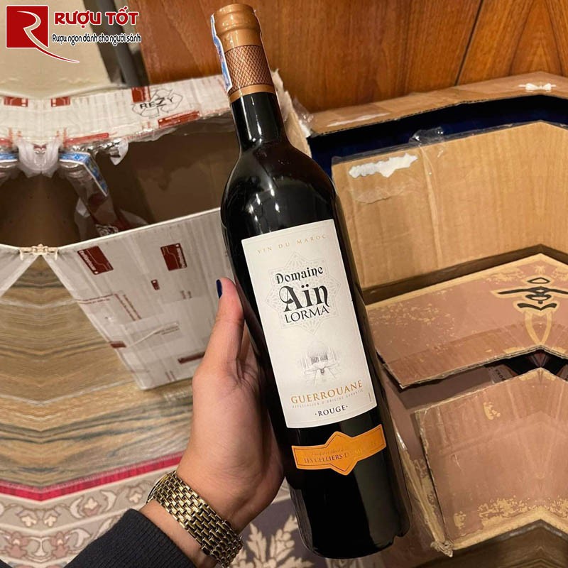 Rượu vang Ain Lorma Domaine Vin Du Maroc Rouge