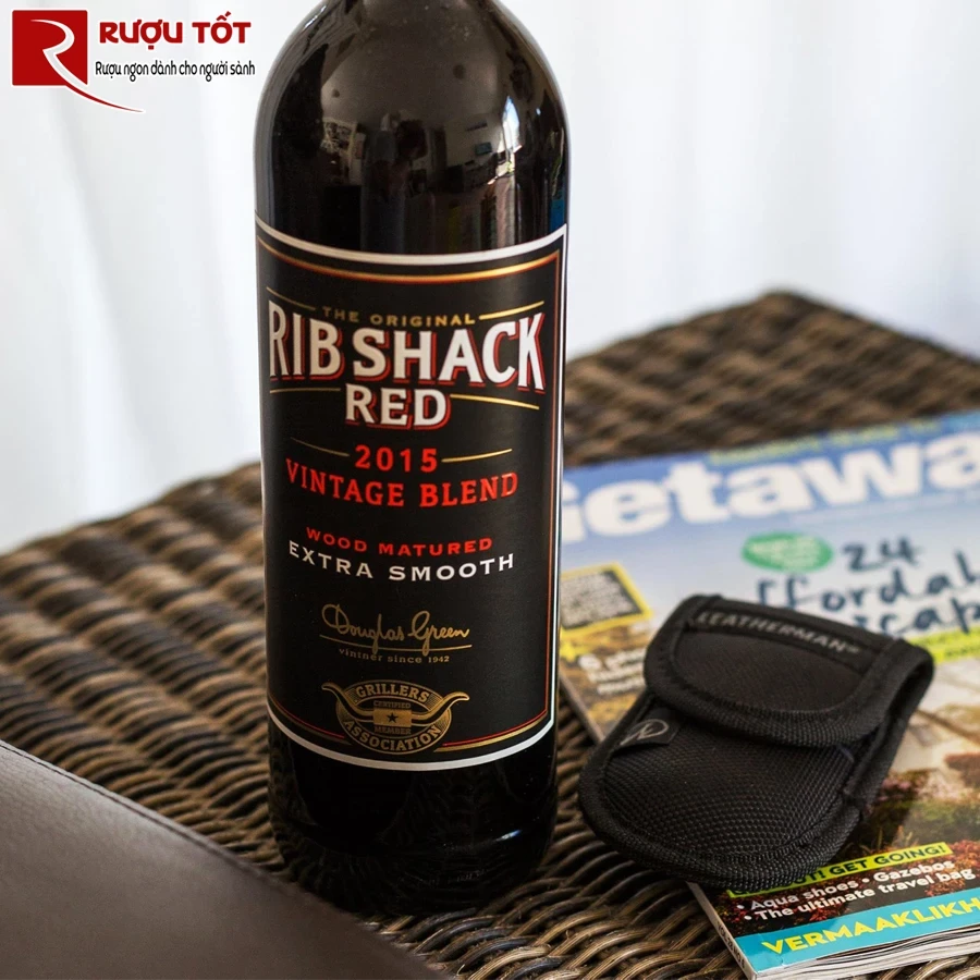 Rượu vang đỏ Rib Shack