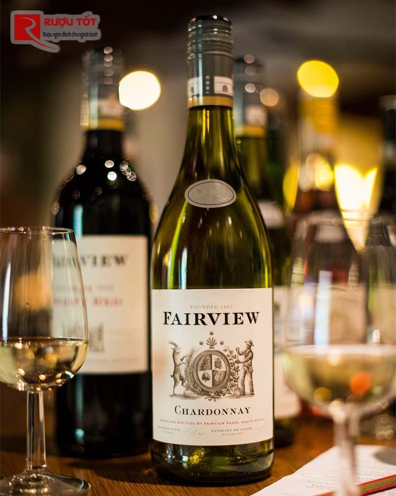 rượu vang Fairview Chardonnay