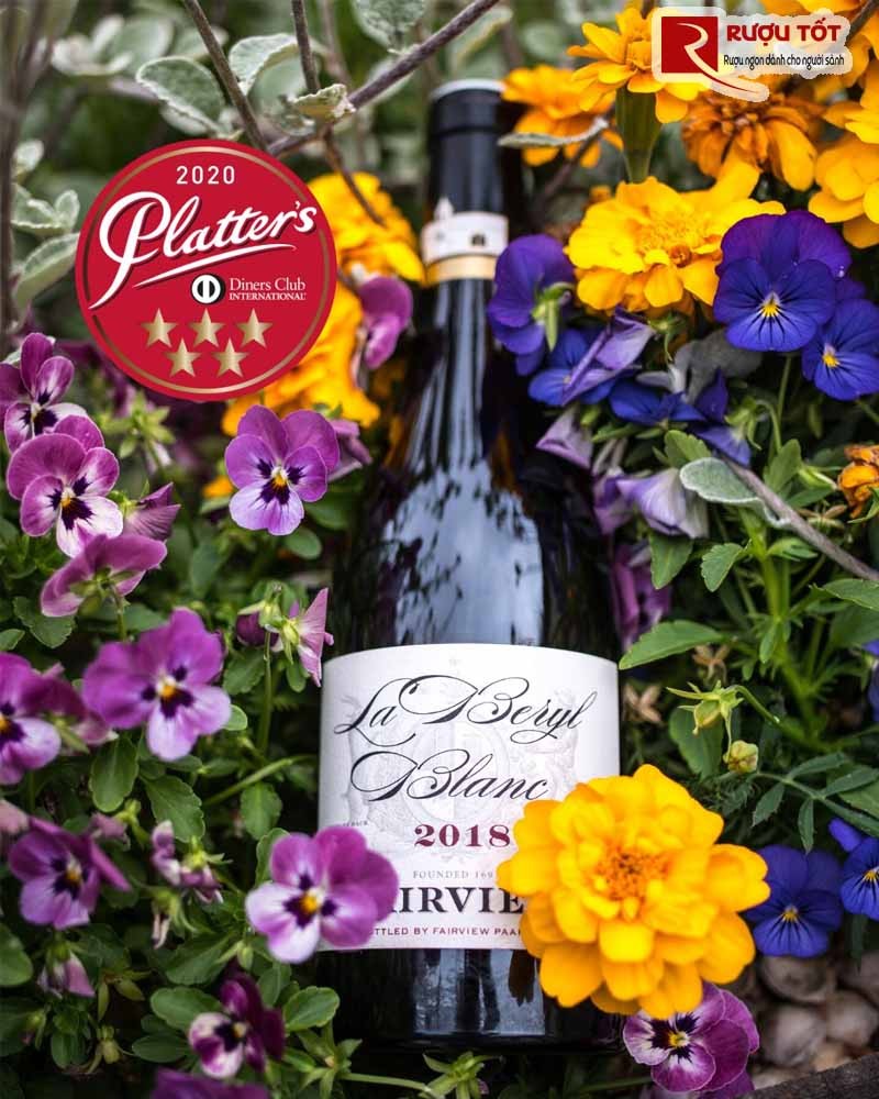 Rượu vang Fairview La Beryl Blanc