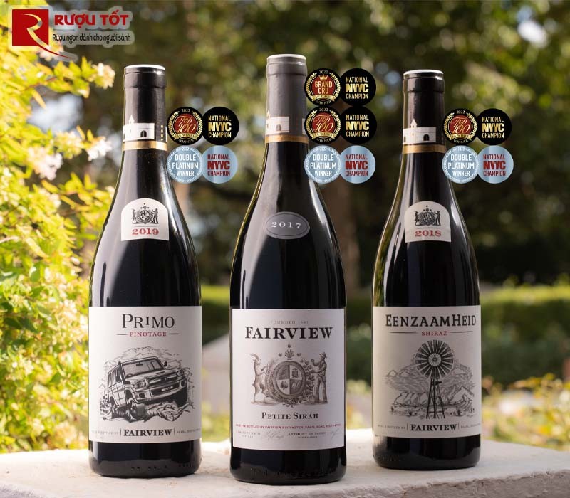 rượu vang Fairview Petite Syrah