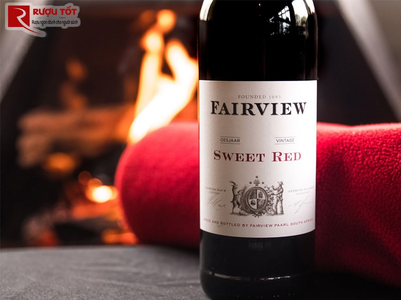 rượu vang Fairview Sweet Red Fortified