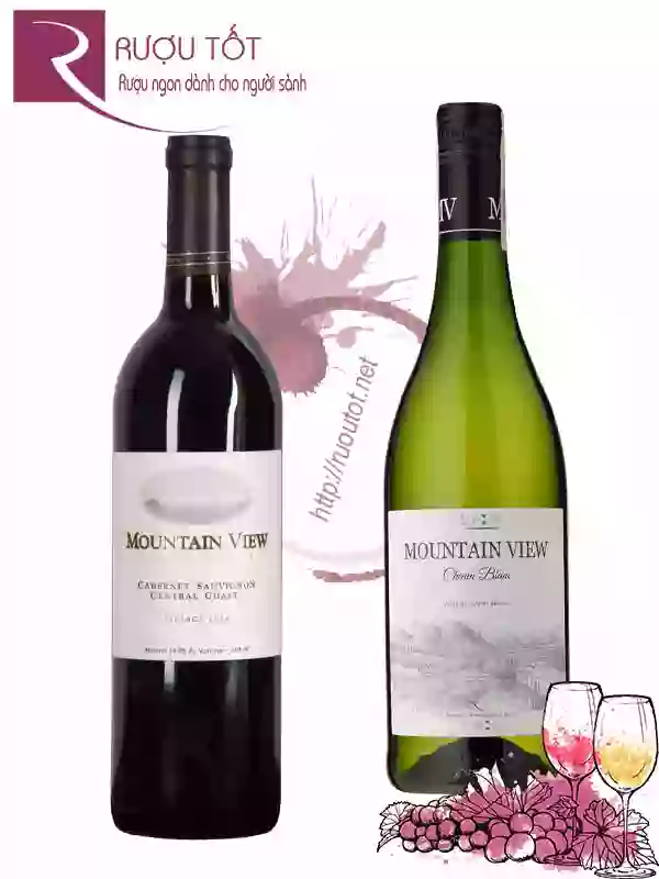 Rượu vang Mountain View Red - White Cao Cấp