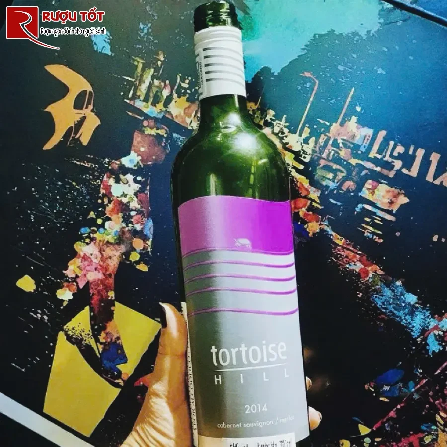 ruou vang tortoise hill red 750ml 14% nhap khau nam phi