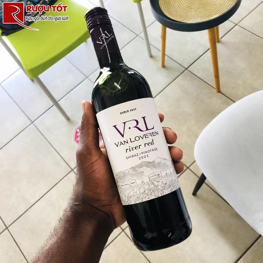 Rượu vang Van Loveren River Red