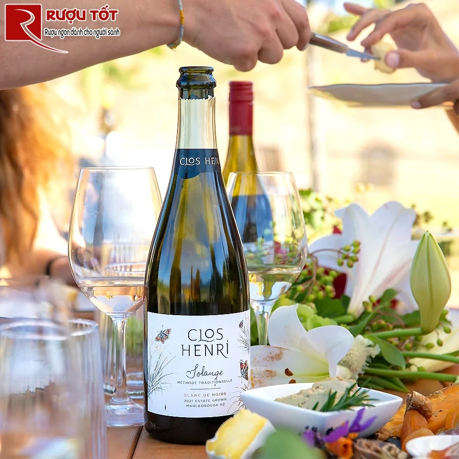 Rượu vang Clos Henri Solange Blanc De Noirs Marlborough
