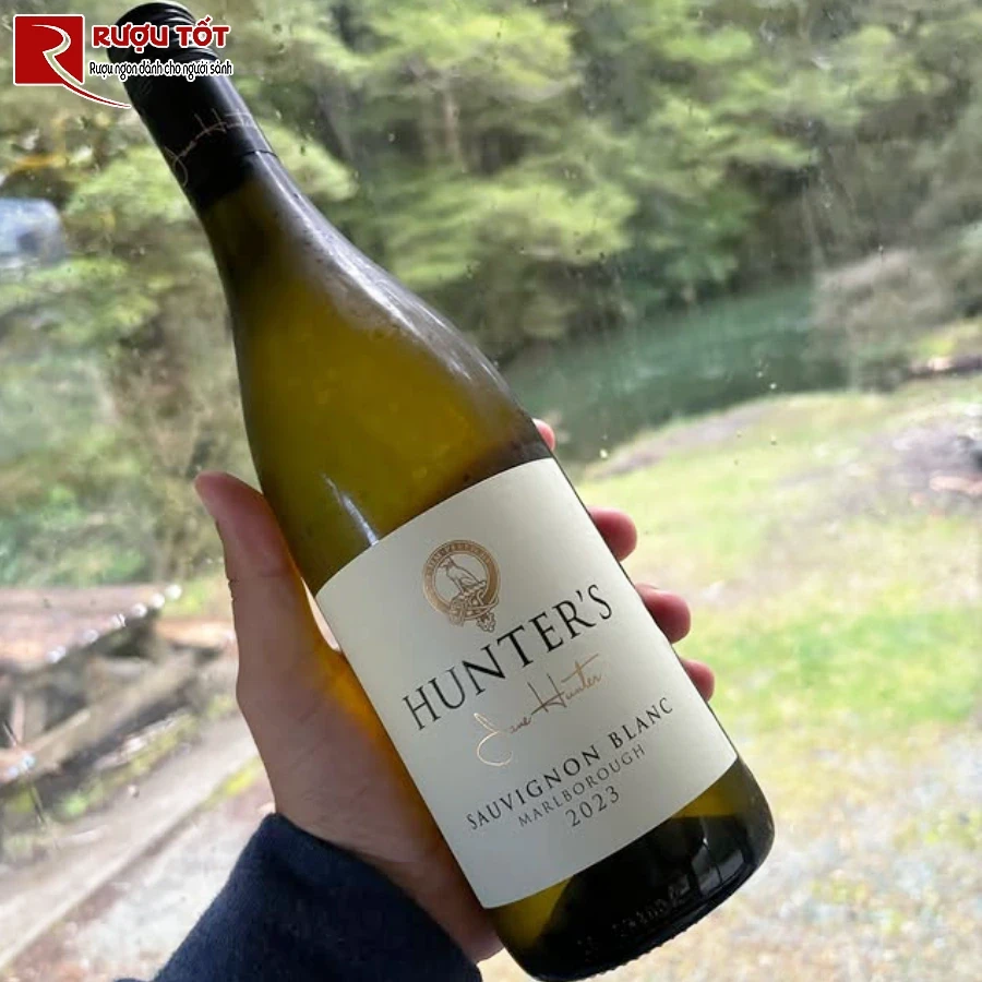 ruou vang hunter's marlborough sauvignon blanc