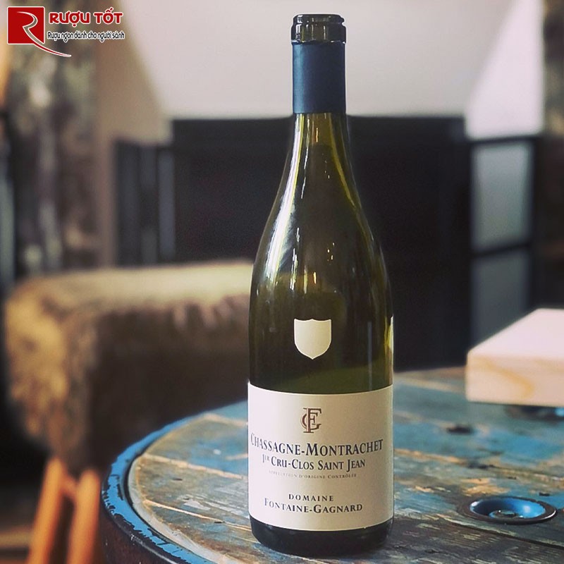 Chassagne Montrachet 1er Cru Clos Saint Jean Domaine Fontaine Gagnard