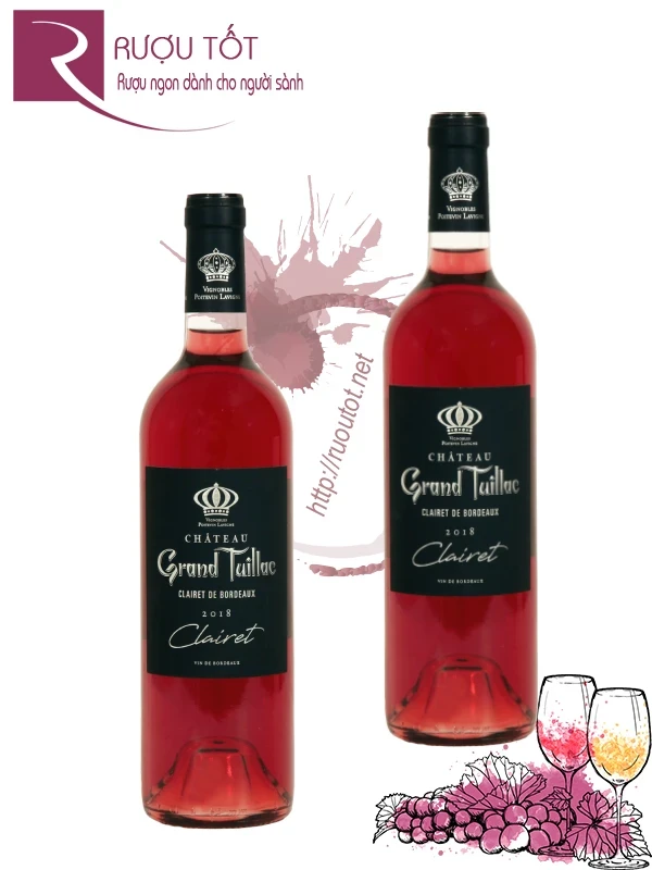 Vang Hồng Đậm Chateau Grand Tuillac Clairet