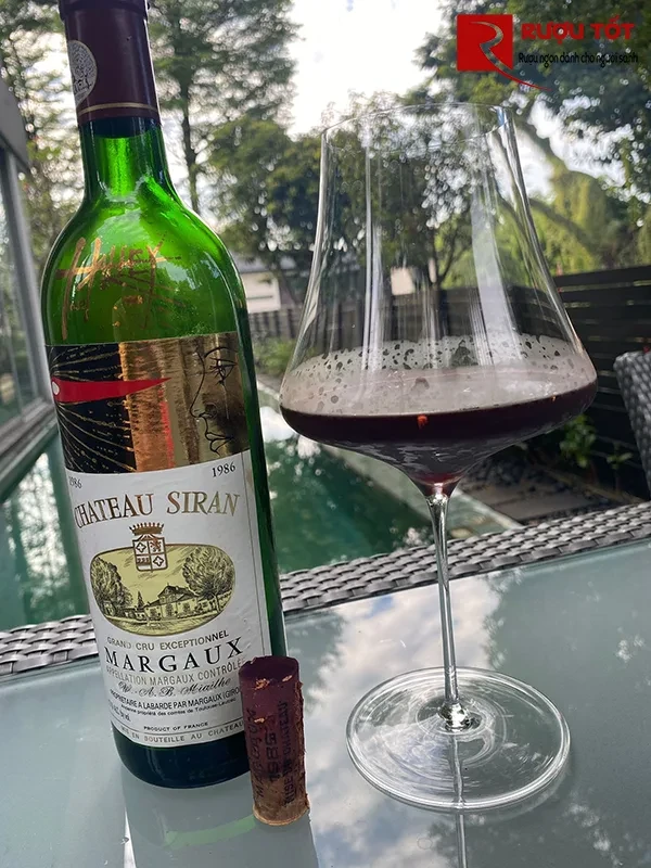 Chateau Siran 1986 Margaux
