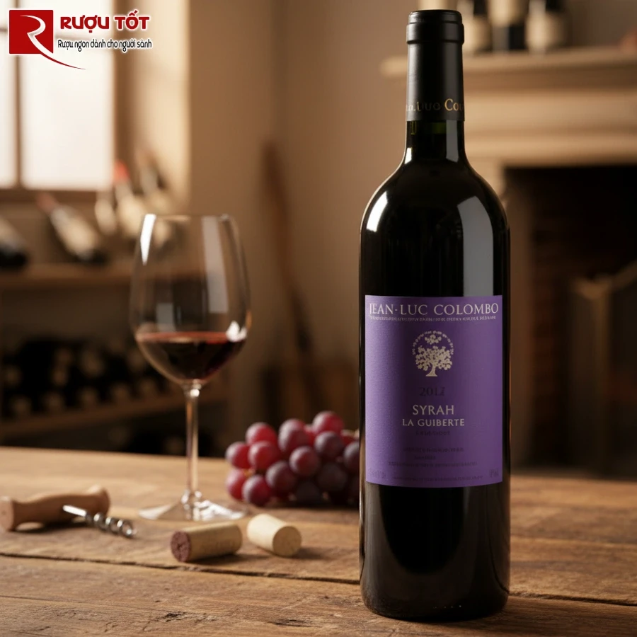 jean luc colombo la violette syrah chat luong