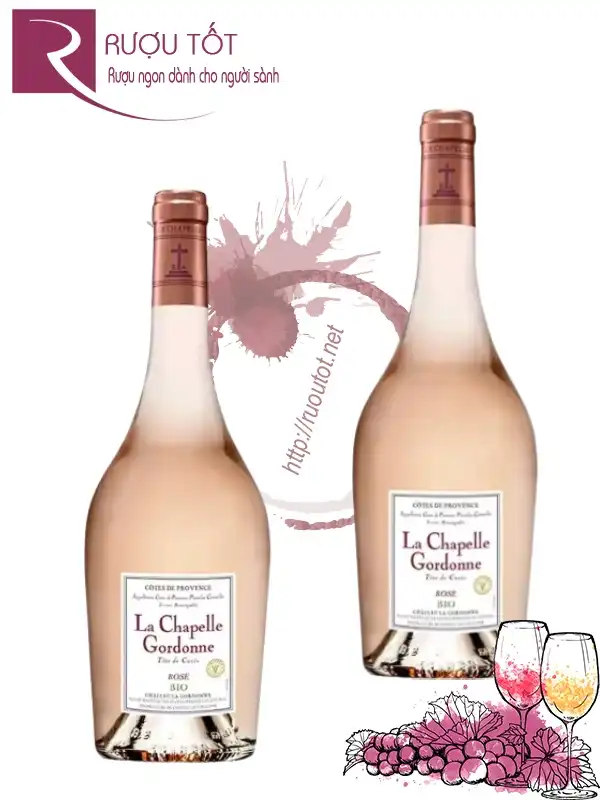 Rượu Vang Hồng La Chapelle Gordonne Rose