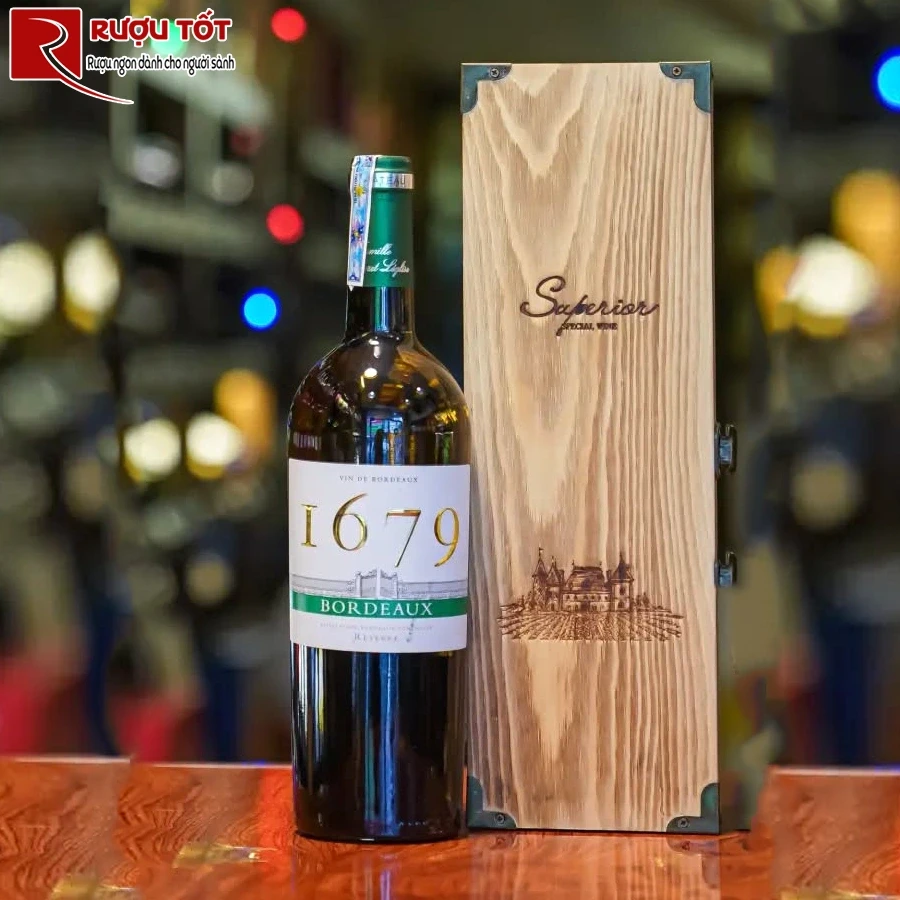 Rượu 1679 Bordeaux Blanc