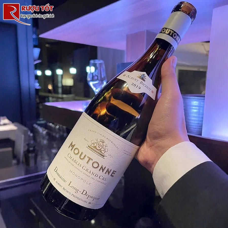 ruou albert bichot chablis grand cru moutonne monopole 12,5% 750ml