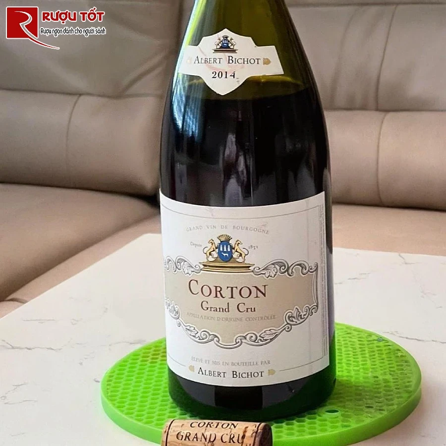 ruou albert bichot corton grand cru 13,5% 750ml phap cao cap