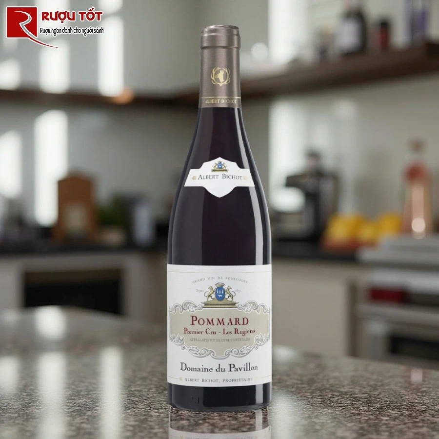 ruou albert bichot domaine du pavillon pommard premier cru les ruggiens