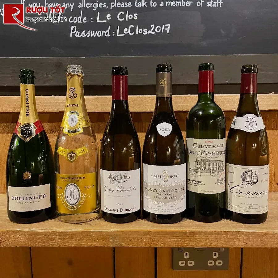 ruou albert bichot morey-saint-denis premier cru les sorbets
