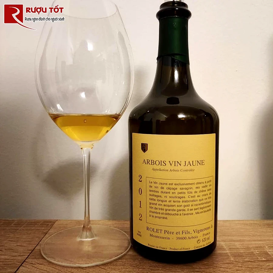 ruou arbois vin jaune domaine rolet 620ml 14,5% thuong hang