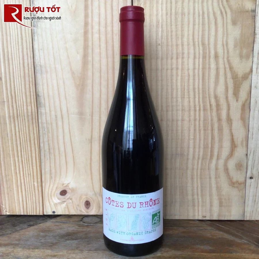 ruou ardeche vignerons ardechois vin biologique 13,5% 750ml