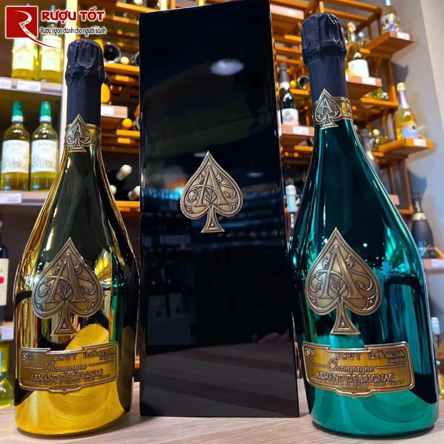 ruou armand de brignac green edition