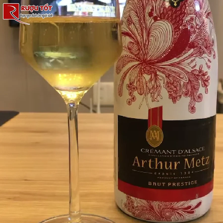 ruou arthur metz cremant d alsace limited edition