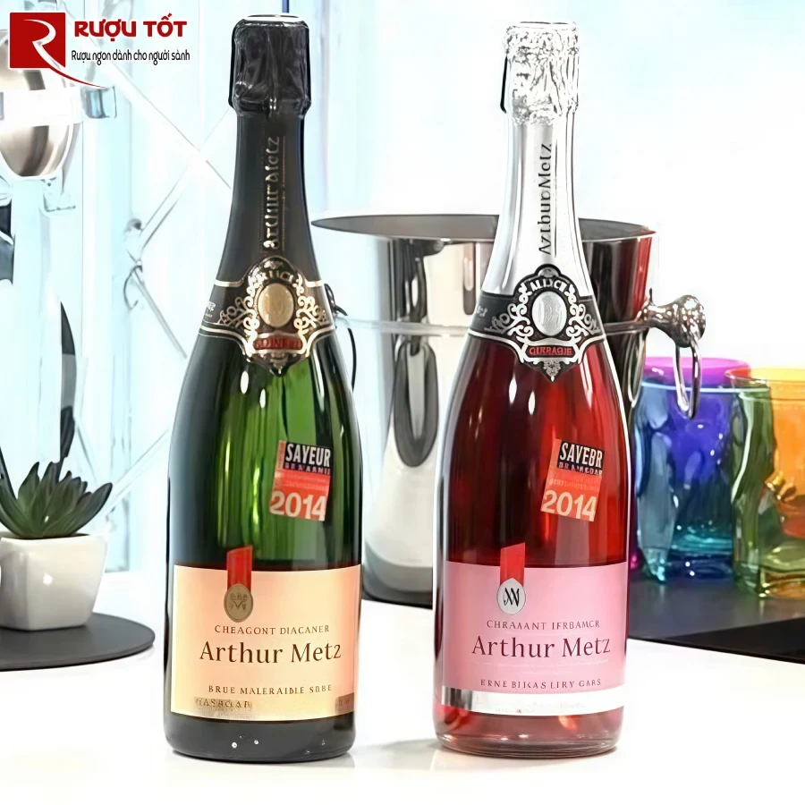ruou arthur metz cremant d'alsace brut gia tot
