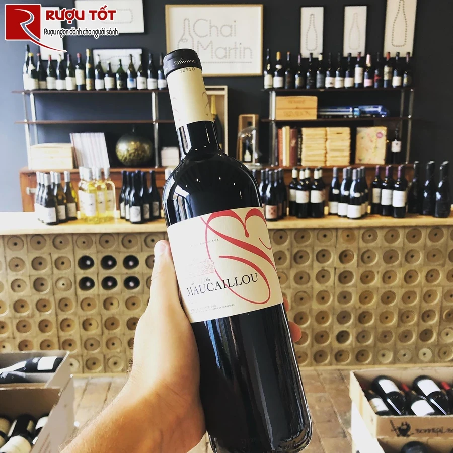 Rượu B de Maucaillou Bordeaux
