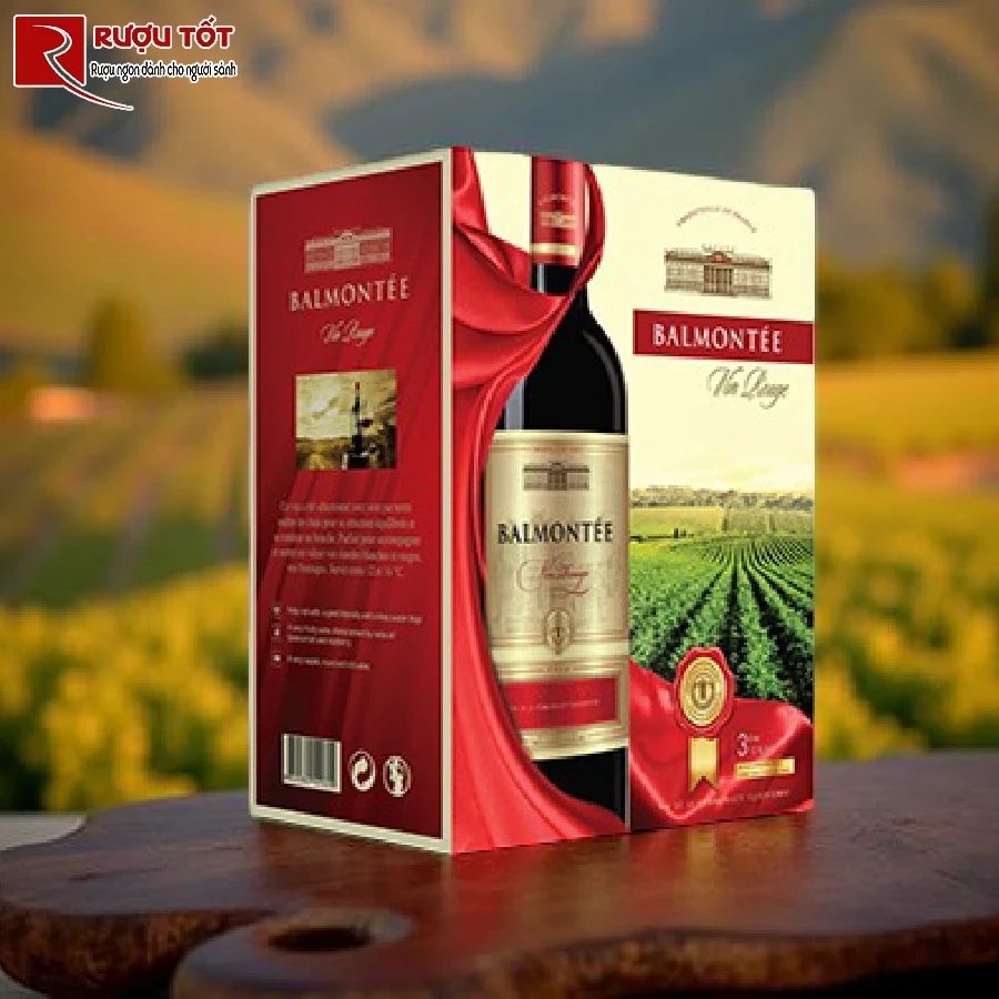 ruou balmontée bib red blend