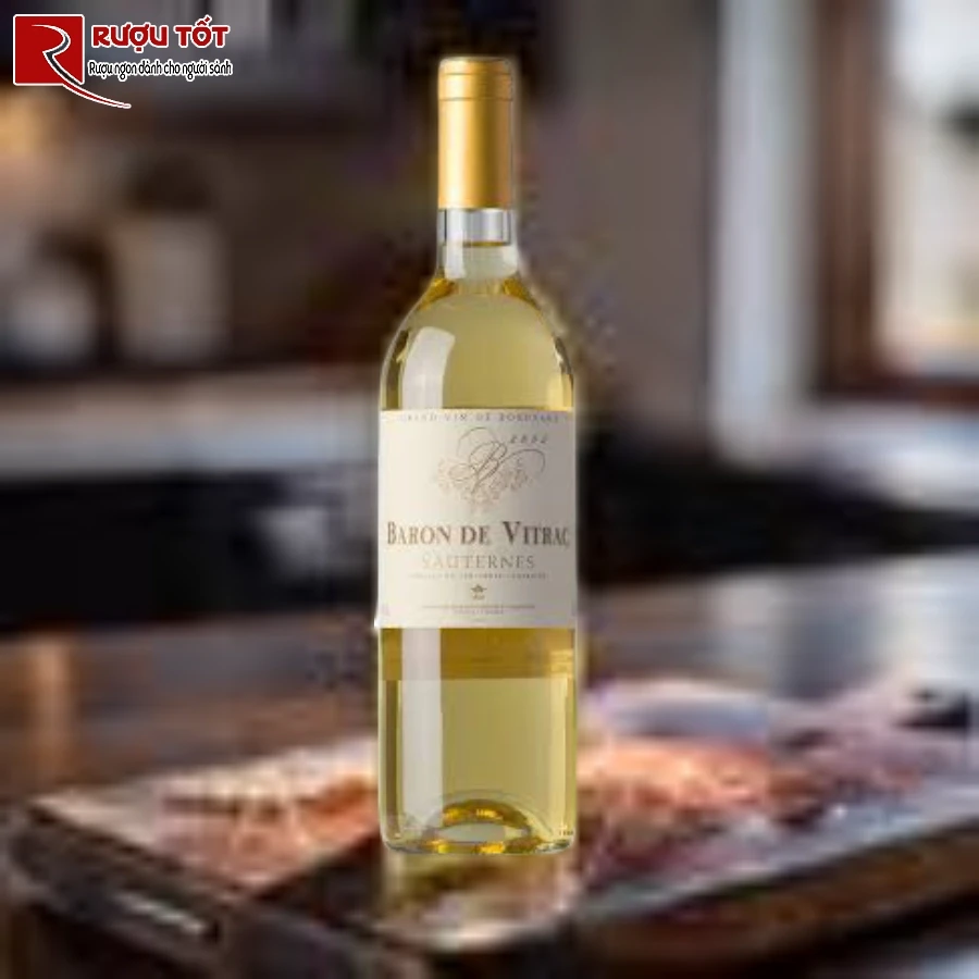 ruou baron de vitrac sauternes bordeaux