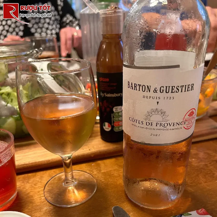 ruou barton guestier cotes de provence passeport