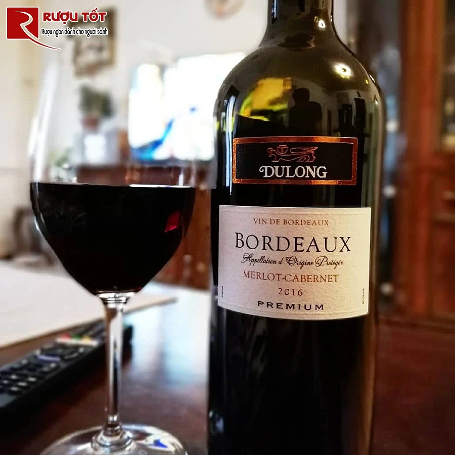 ruou bordeaux merlot cabernet premium