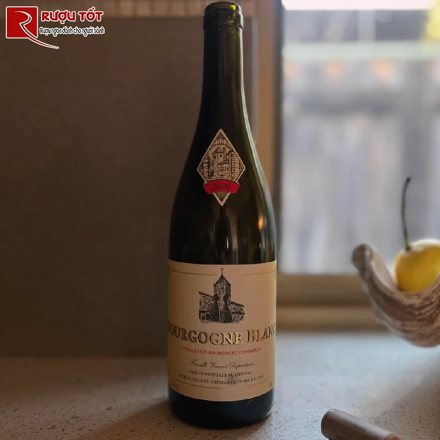 ruou bourgogne blanc chateau fuisse