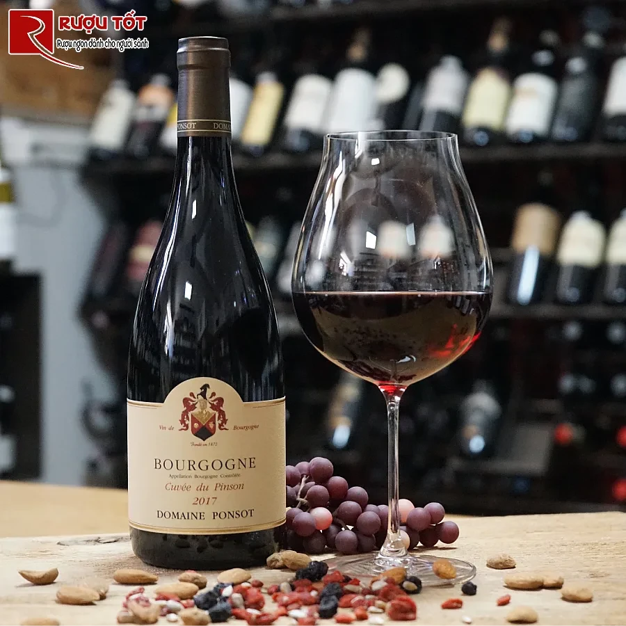 ruou bourgogne cuvee du pinson domaine ponsot chat luong cao