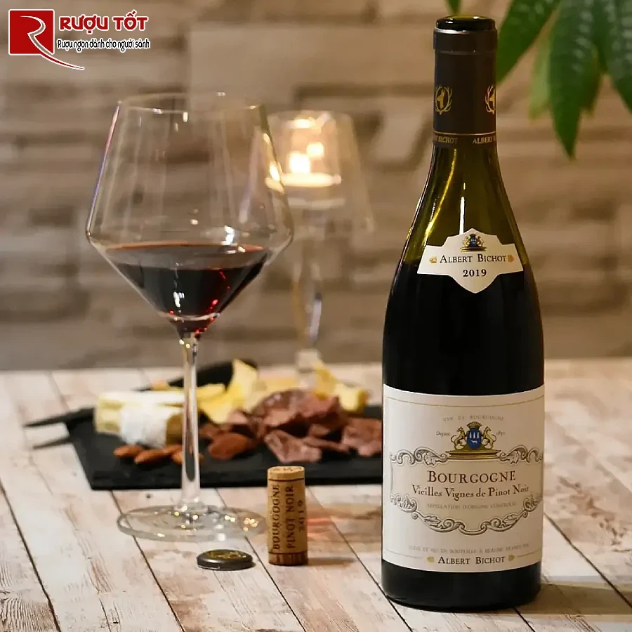 ruou bourgogne vieilles vignes de pinot noir cao cap