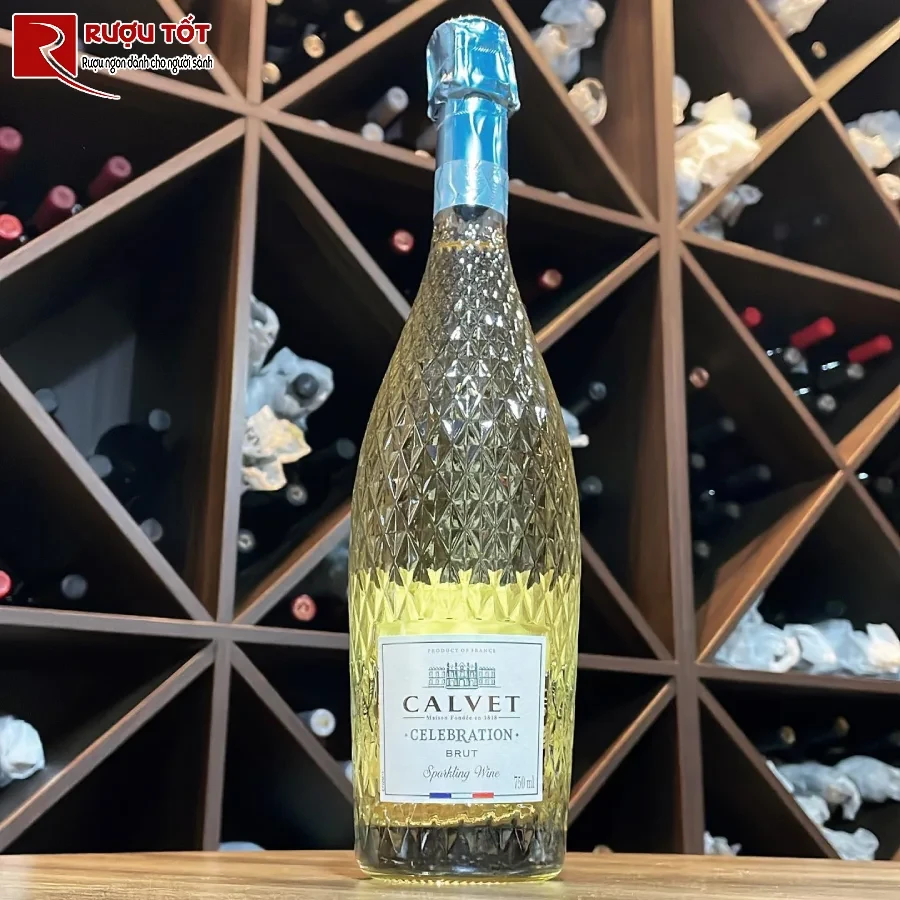 ruou calvet celebration brut 750ml 11,5% nhap khau phap