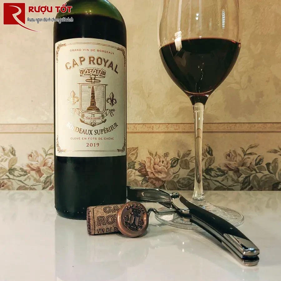 Rượu Cap Royal Bordeaux Superieur